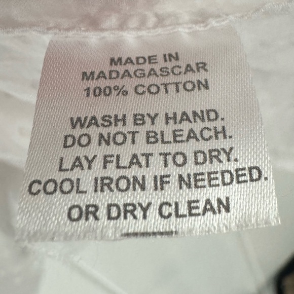 Hill House The Athena Nap Dress in Sheer White Swiss Dot large - Picture 8 of 8